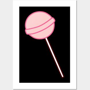 Strawberry Lollipop Posters and Art